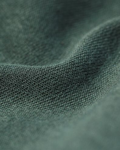 herenhoodie met rits donkergroen donkergroen - 2140270DARKGREEN - HEMA