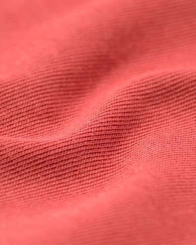 heren T-shirt relaxed fit  rood rood - 2140520RED - HEMA