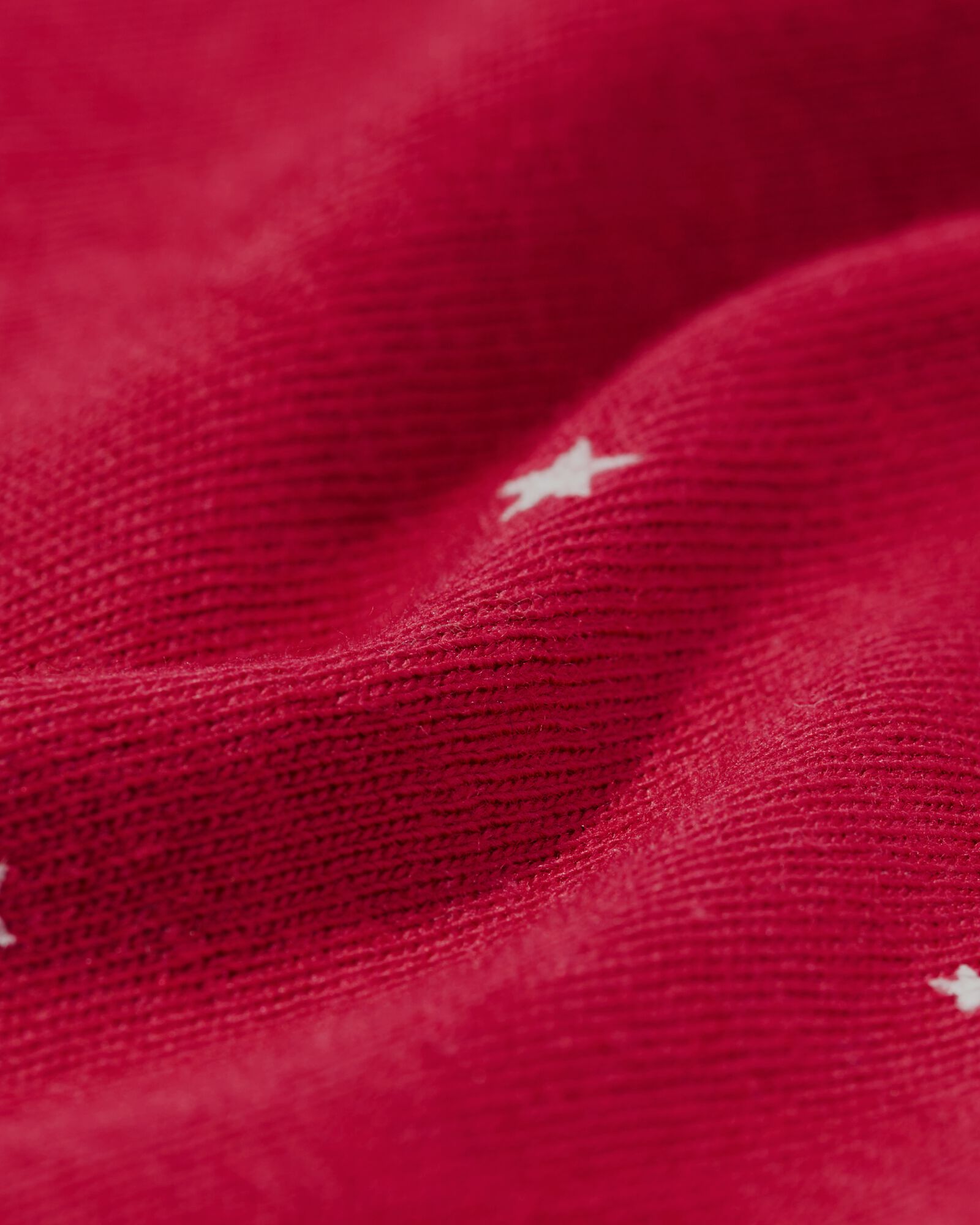 damesnachthemd katoen rood S - 23460136 - HEMA