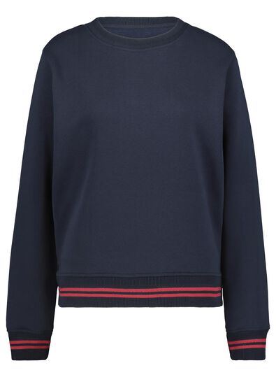 dames sweater donkerblauw - 1000017127 - HEMA