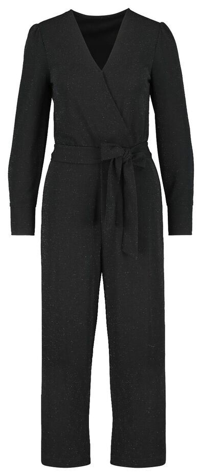 dames jumpsuit glitter zwart - 1000021710 - HEMA