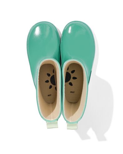kinder regenlaarzen rubber groen groen groen - 18440210GREEN - HEMA