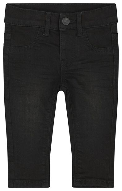 baby jeans skinny fit zwart - 1000024446 - HEMA