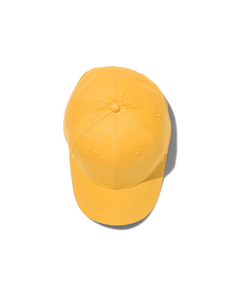 kinder baseball pet geel geel - 1000030522 - HEMA