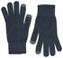 dameshandschoenen touchscreen grijs S/M - 16460631 - HEMA
