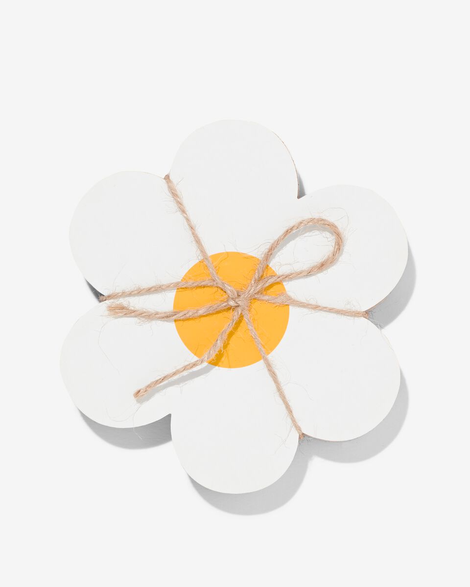 Dragende cirkel praktijk Koloniaal onderzetter bloem 11.5cm - HEMA