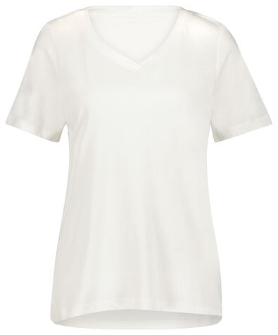 dames t-shirt wit XL - 36314829 - HEMA