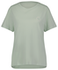 dames t-shirt Alara sunrays lichtgroen S - 36235446 - HEMA
