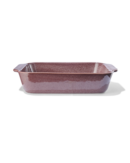 Ovenschaal 25x36x7 Porto Reactief Glazuur Aubergine (aubergine)