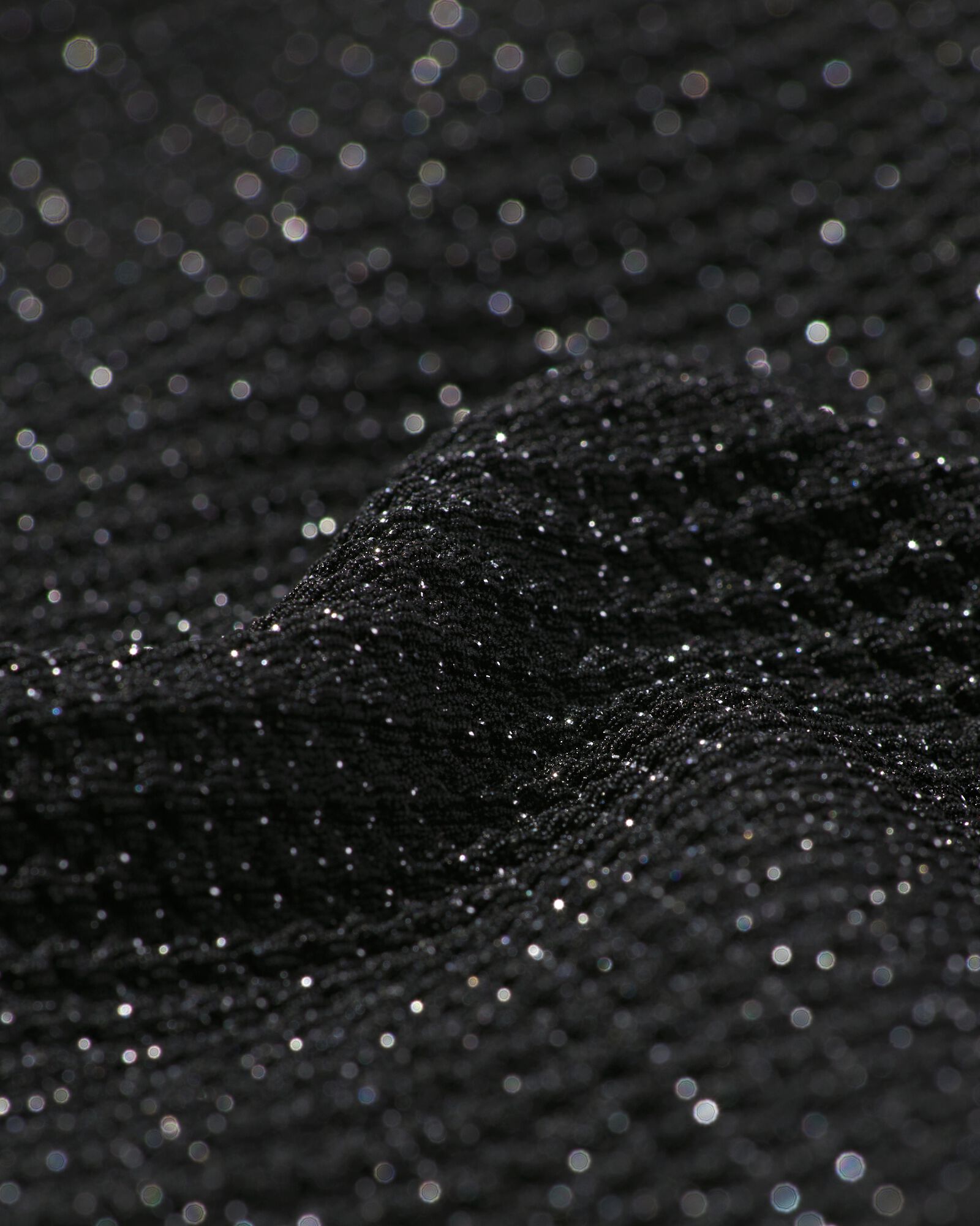 kinderbroek met glitters zwart zwart - 30824002BLACK - HEMA