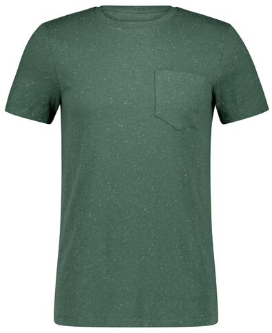 heren t-shirt nappy groen - 1000027032 - HEMA