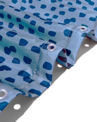 douchegordijn 180x200 recycled polyester druppels  - 80390242 - HEMA