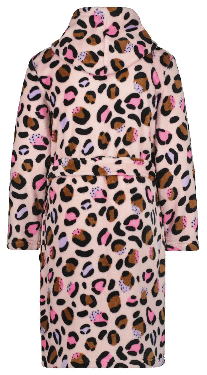 Buik Outlook bewondering kinder badjas luipaard paars - HEMA
