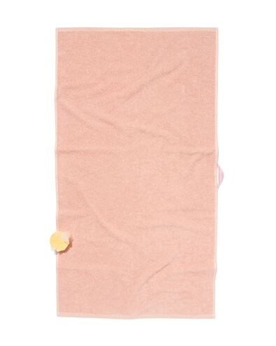 tweedekans handdoek recycled katoen 60x110 oudroze lichtroze handdoek 60 x 110 - 5202237 - HEMA