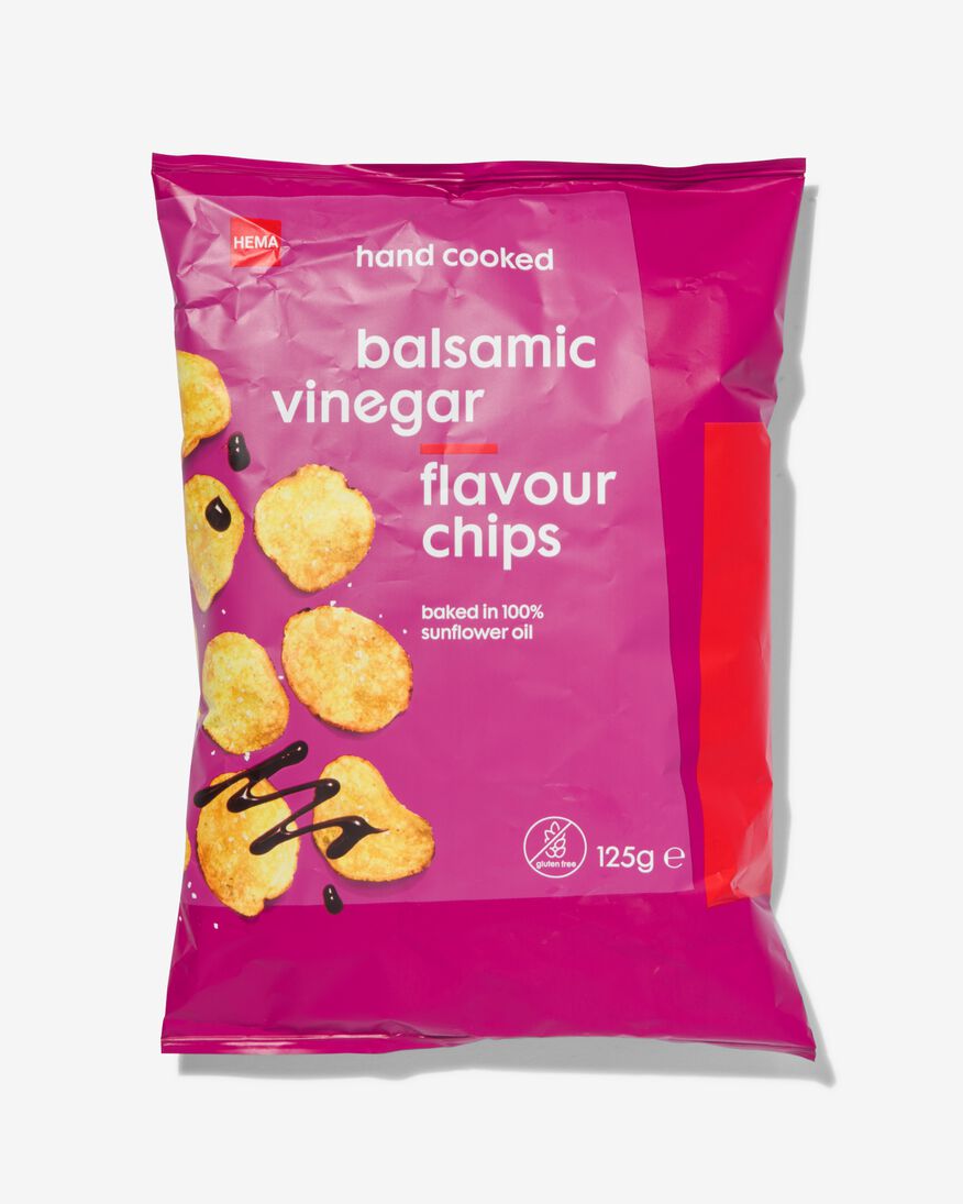 chips balsamicoazijn 125gram - 10675015 - HEMA