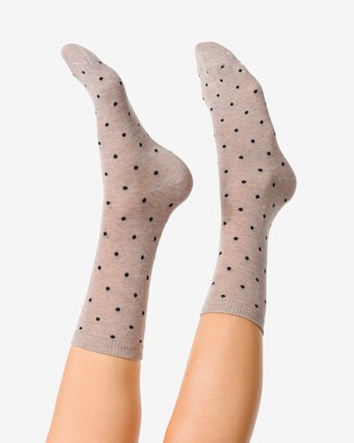 dames sokken met bamboe naadloos - 2 paar - 4230511 - HEMA