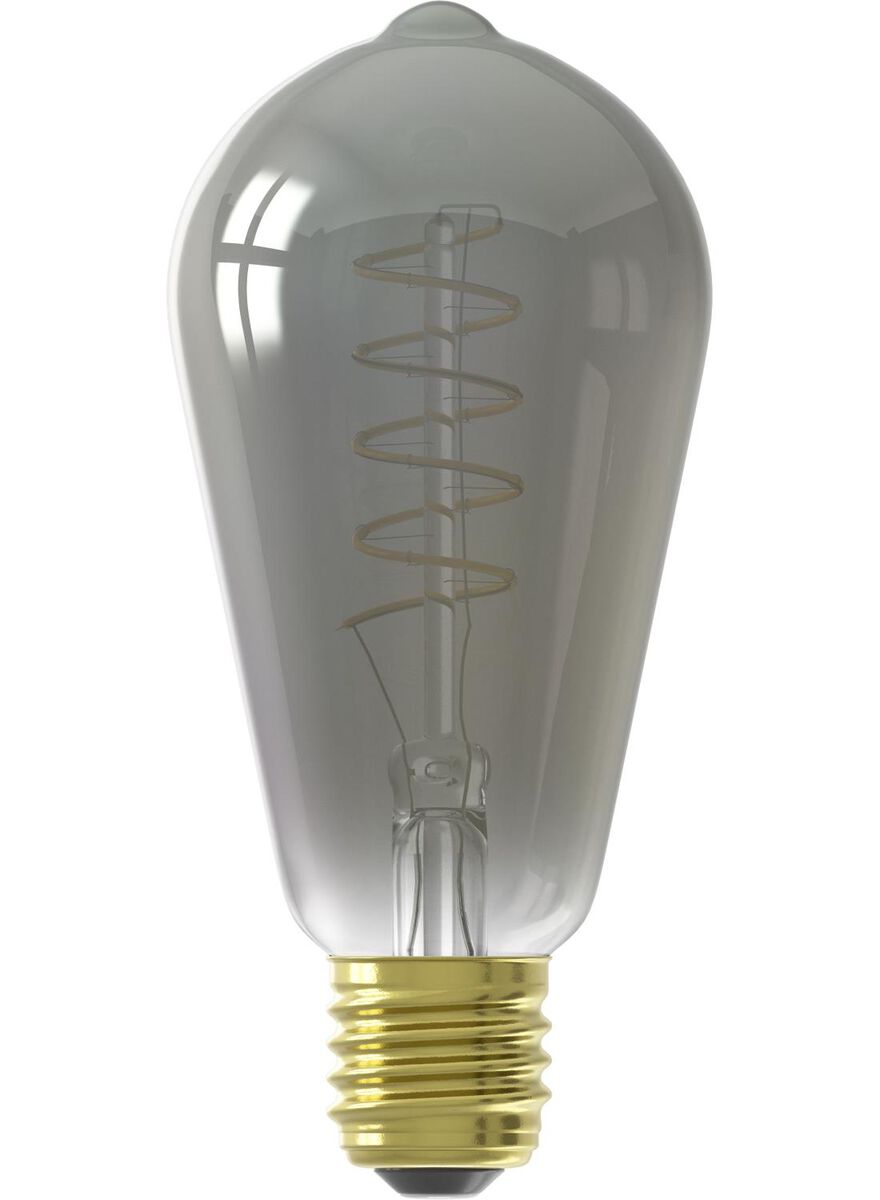 LED lamp 4W - 100 lm - edison - titanium - 20020075 - HEMA