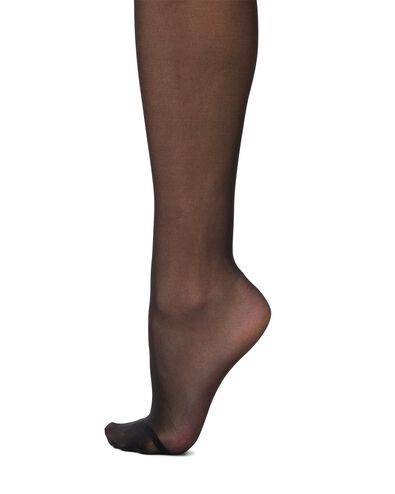 4-pak mat pantys 20 denier zwart 44/46 - 4012243 - HEMA