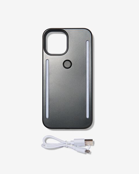 selfie case met licht iPhone 12/12Pro - 39630224 - HEMA