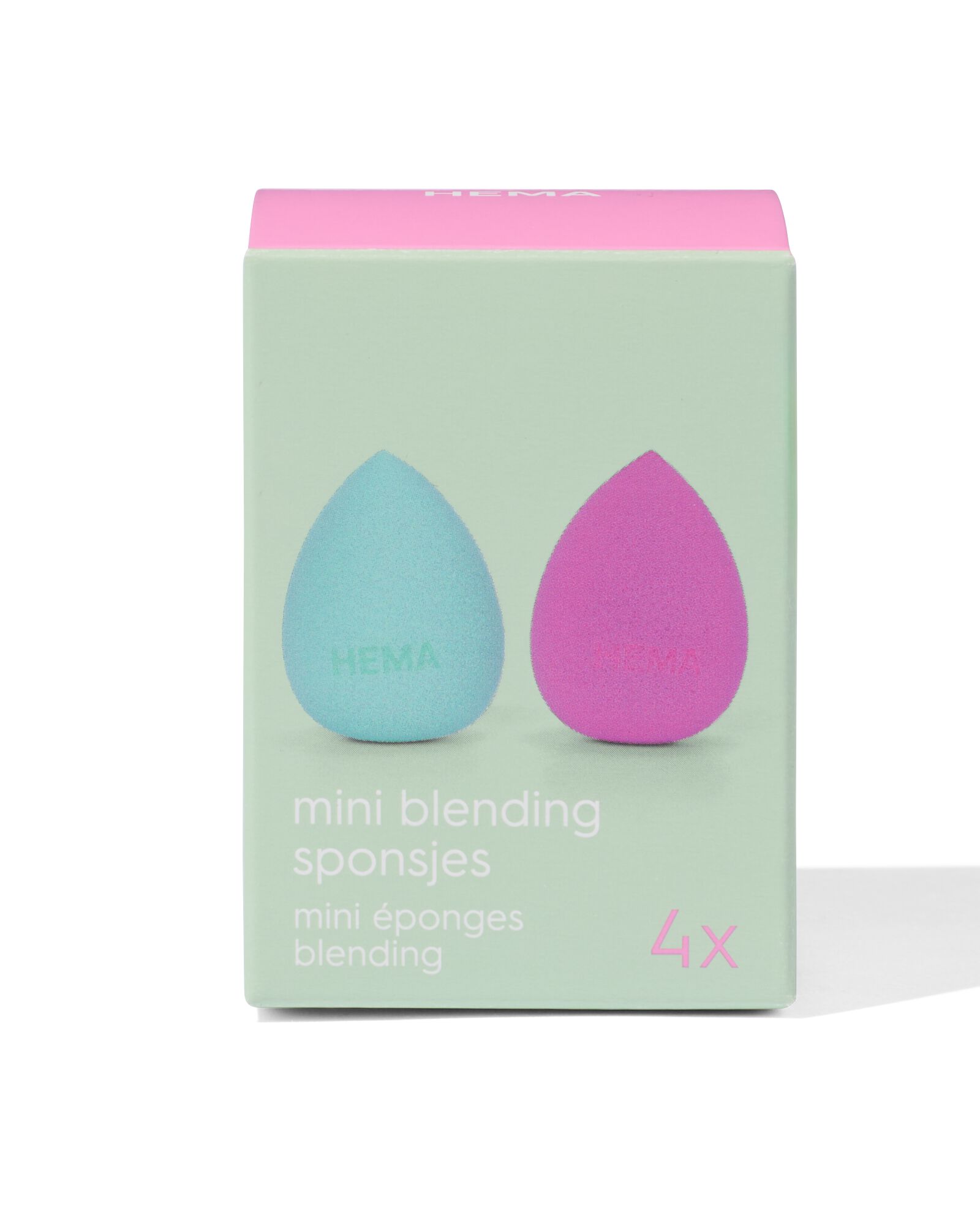 mini blendingspons - 4 stuks - 11201034 - HEMA