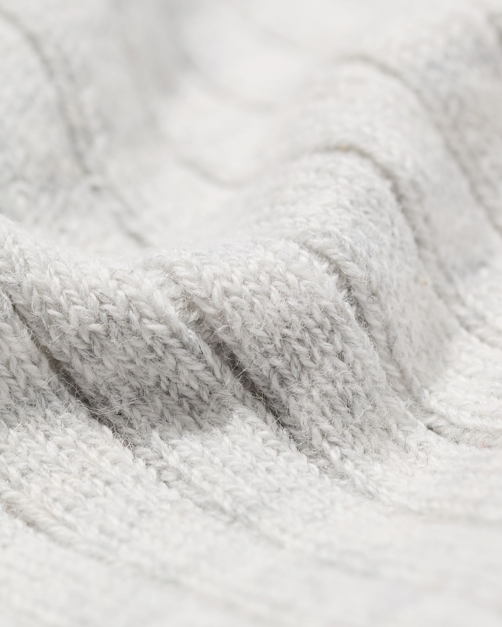 newborn shirt rib grijsmelange grijsmelange - 33434020GREYMELANGE - HEMA