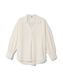 dames blouse Lizette wit wit - 1000030843 - HEMA
