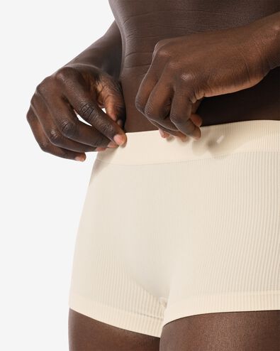 damesboxer naadloos rib nude XS - 21950205 - HEMA