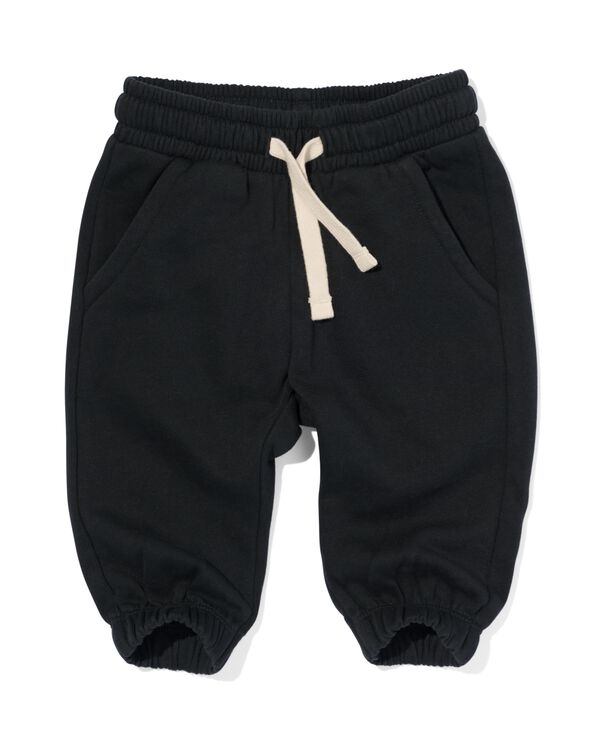 baby sweatbroek zwart zwart - 33100050BLACK - HEMA