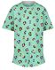 kindershortama katoen animal mintgroen mintgroen - 1000026548 - HEMA