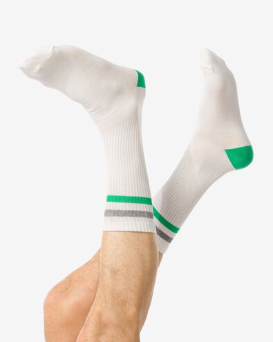 heren sokken met katoen sportief - 4102641 - HEMA