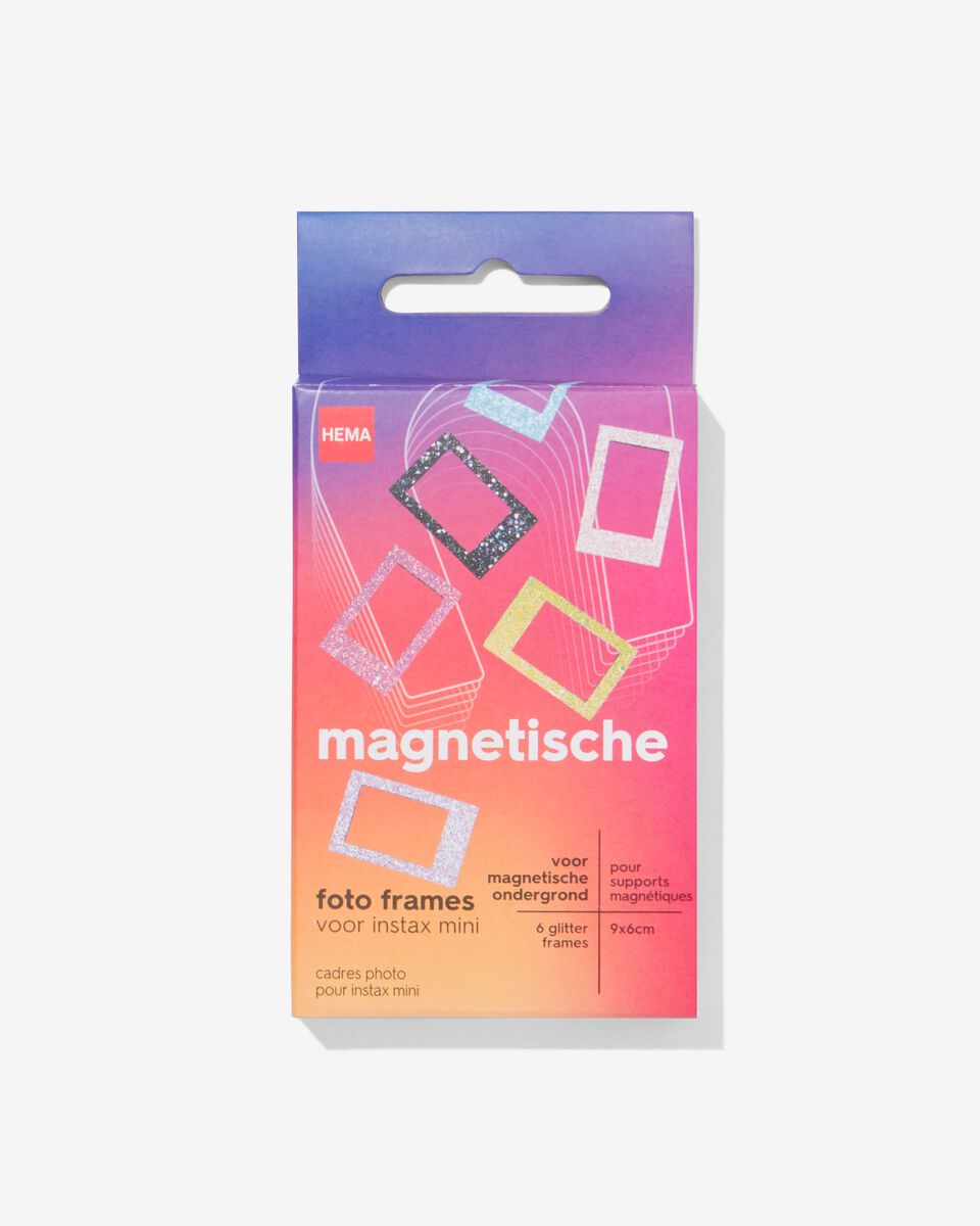 Instax magnetische fotoframes - 6 stuks - HEMA