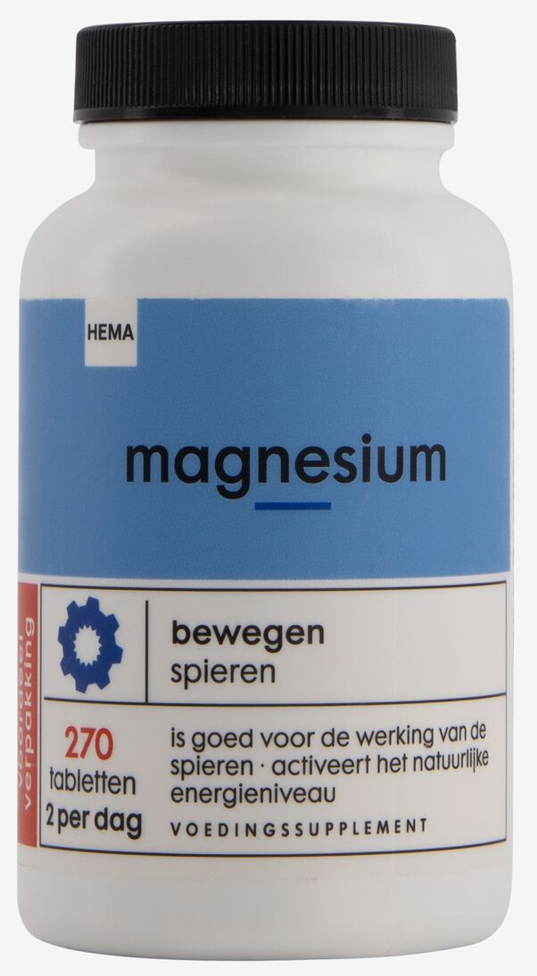 magnesium - 270 stuks - 11404007 - HEMA