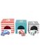 houten auto's met garage - 3 stuks - 15122224 - HEMA