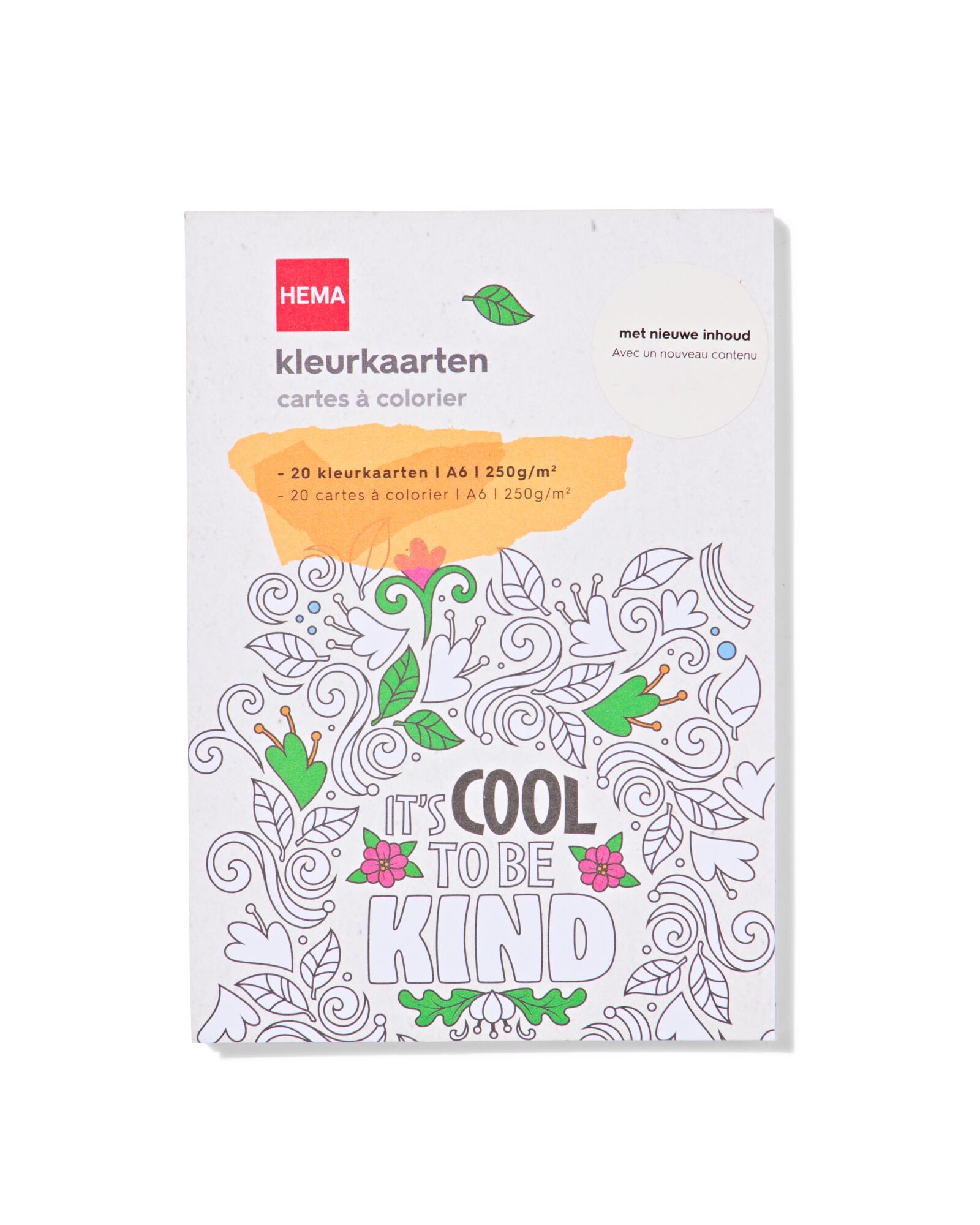 kleurkaarten A6 DIY - 60720130 - HEMA