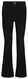 kinderjeans flared zwart 110 - 30831232 - HEMA