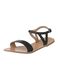 dames sandalen zwart zwart - 1000013313 - HEMA