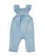 baby tuinbroek ruffle  blauw 62 - 33098831 - HEMA