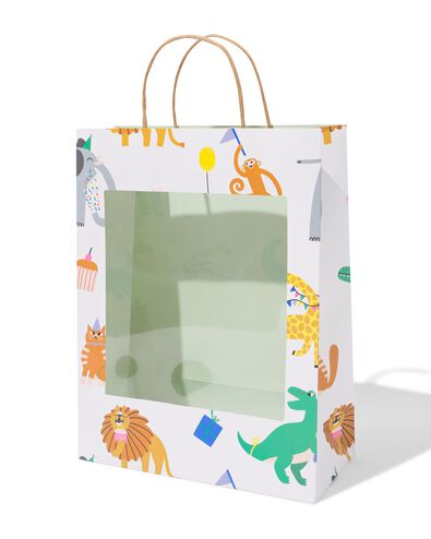 cadeautas L feestbeesten - 14710341 - HEMA