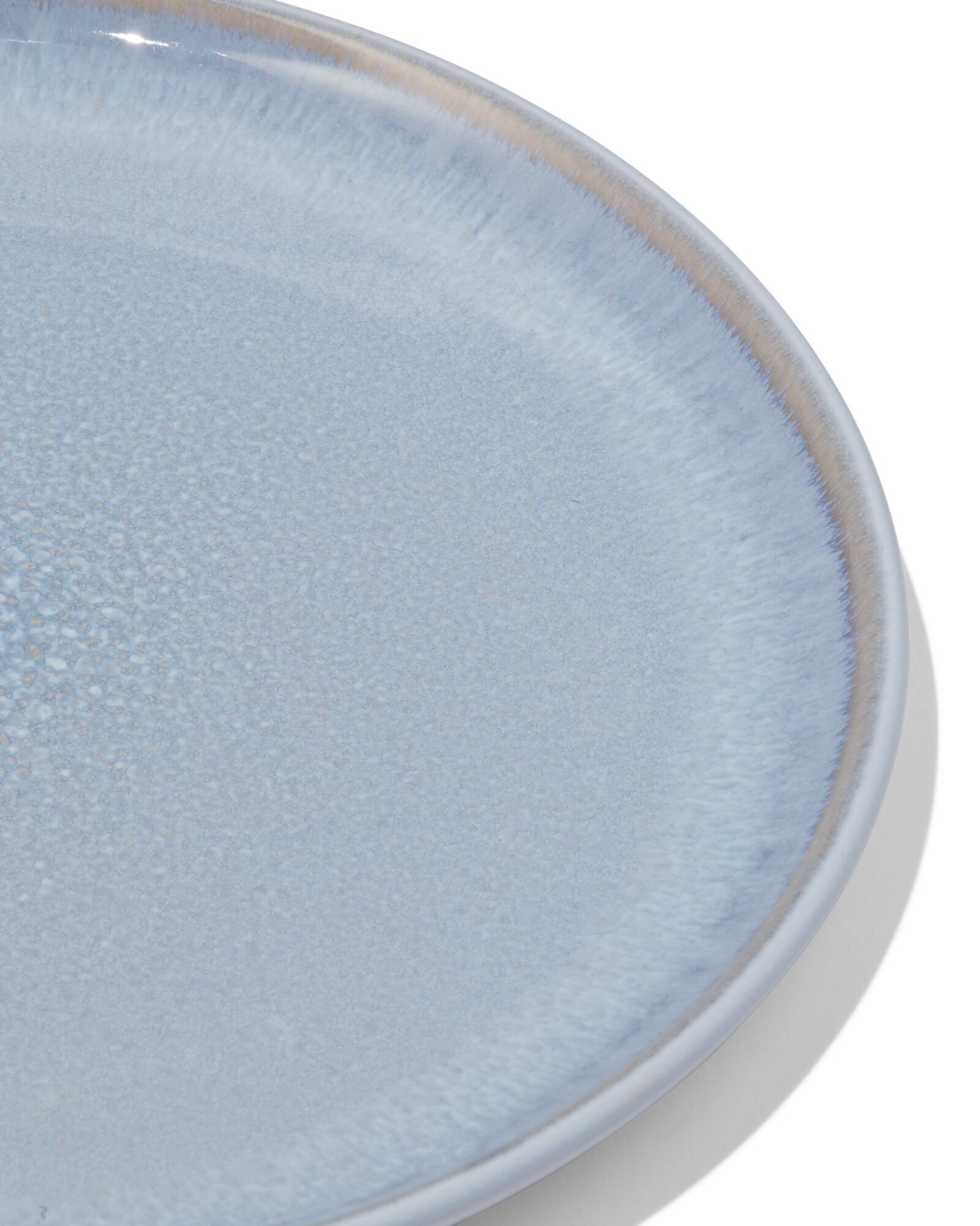 ontbijtbord Helsinki reactief glazuur lila Ø20cm - 9602603 - HEMA