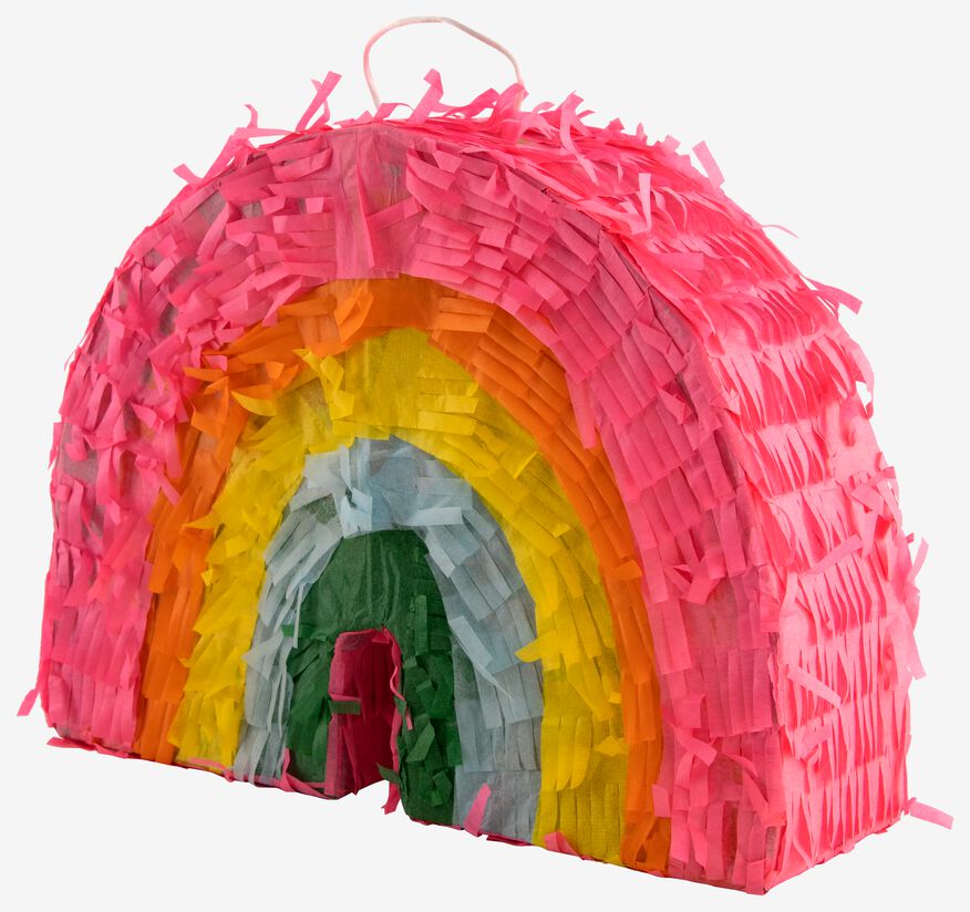 piñata rainbow 8x28x20 - 14200719 - HEMA