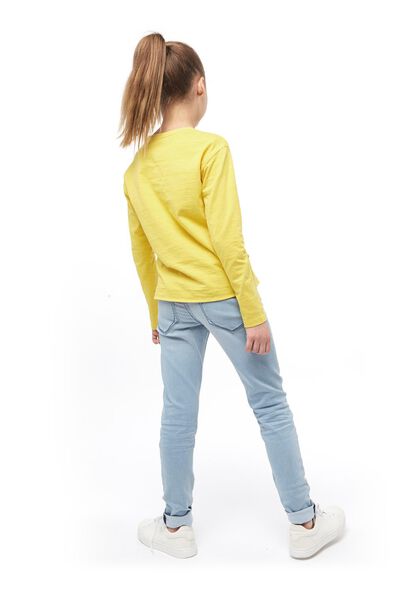 kinder t-shirt geel geel - 1000017609 - HEMA