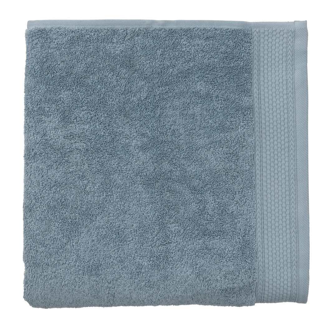 handdoek - 60 x 110 cm - hotel extra zwaar - ijsblauw - 5220048 - HEMA