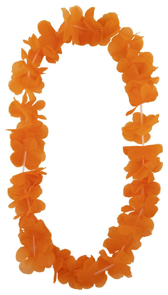 hawaii krans oranje Nederland - 25200243 - HEMA