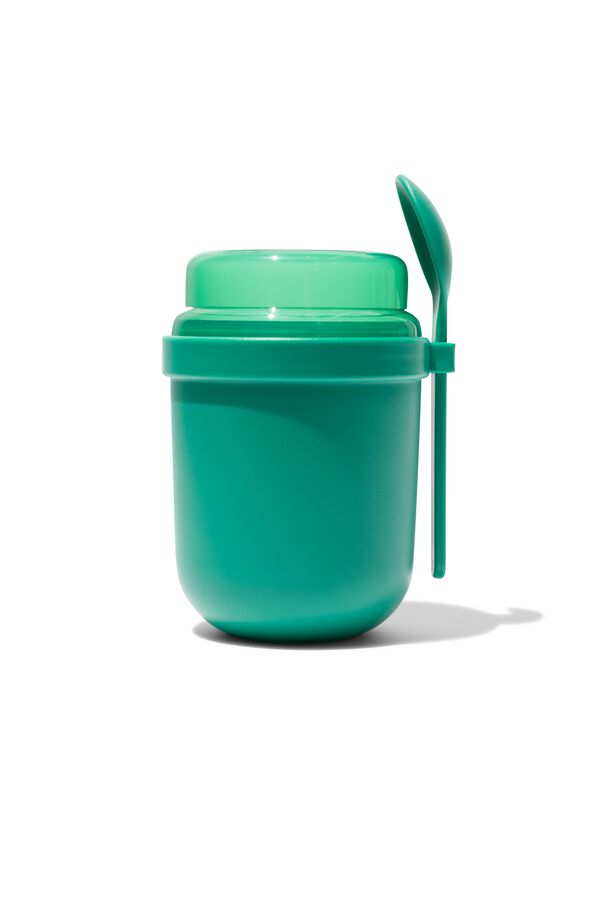yoghurt to go beker groen 500ml - 80650091 - HEMA