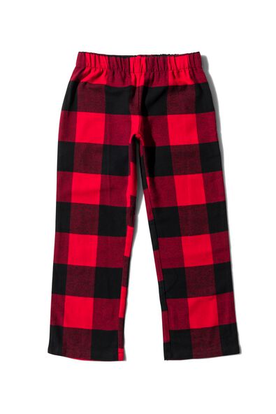 kinder pyjama flanel War Child rood - 1000029430 - HEMA
