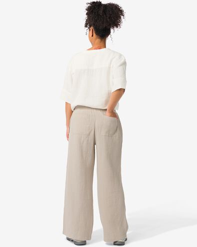 damesbroek Kai  zand zand - 36248870SAND - HEMA