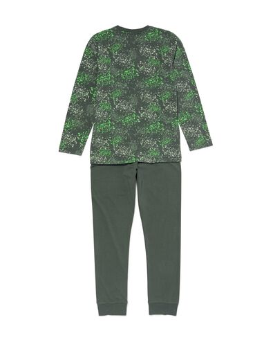 kinder pyjama splash groen groen - 23012880GREEN - HEMA