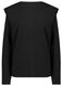 dames t-shirt Lea zwart - 1000025936 - HEMA