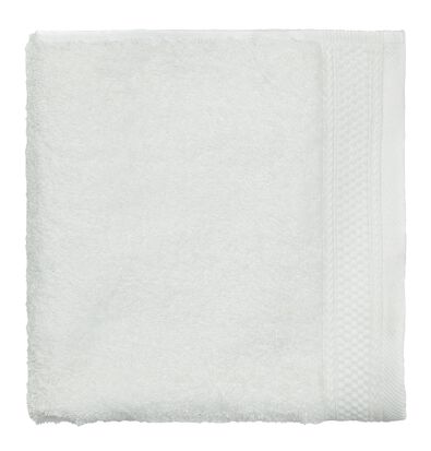 handdoek - 50 x 100 cm - hotel extra zwaar - wit uni wit handdoek 50 x 100 - 5240067 - HEMA