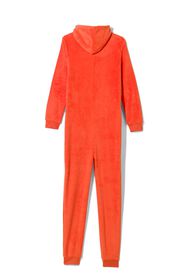 dames onesie fleece oranje oranje - 1000029298 - HEMA
